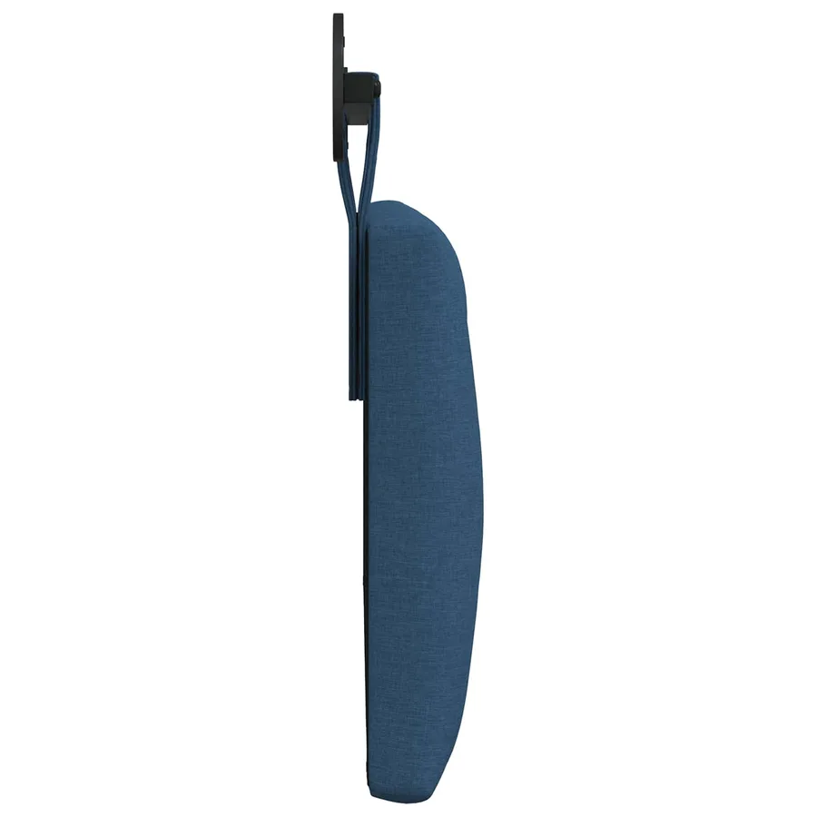 Tête de lit suspendue Bleu Tissu - 6