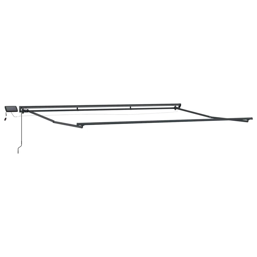 Cadre de store manuel avec LEDs 4 × 3 m - 4