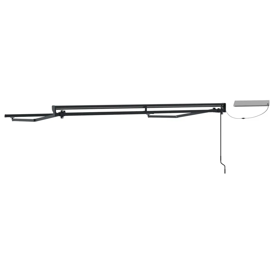 Cadre de store rétractable électrique Anthracite 3,5 x 2,5 m - 5