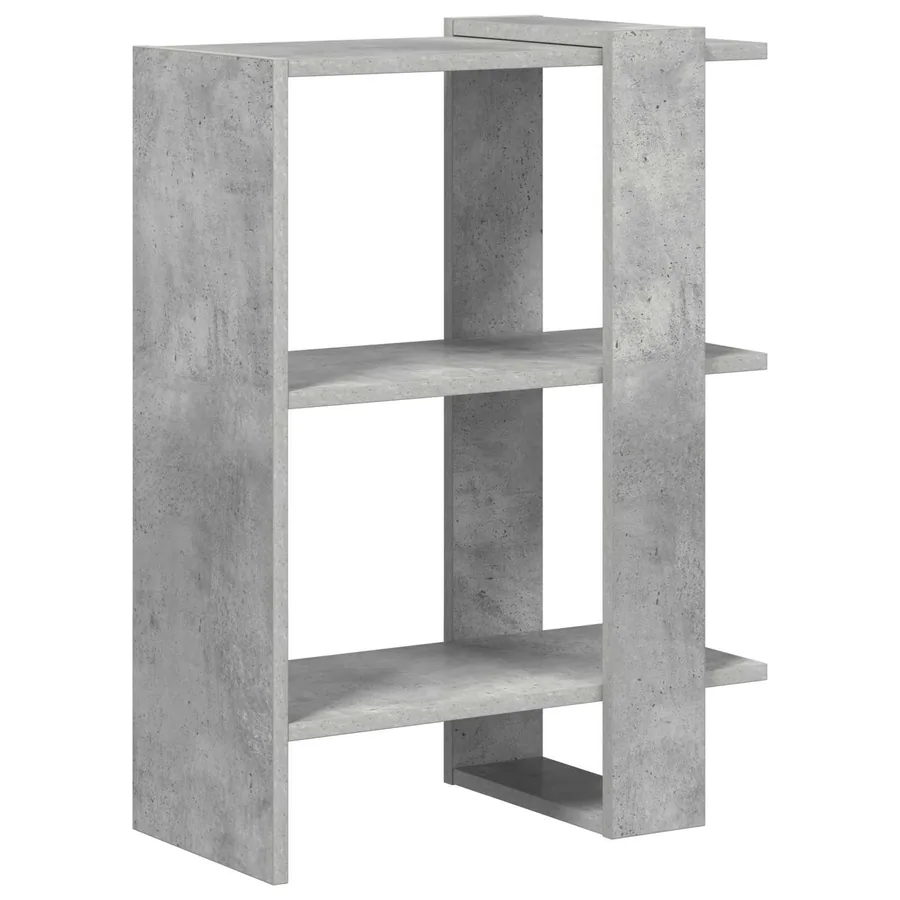 Étagère Gris béton 52 x 25 x 71,5 cm Bois d'ingénierie - 2