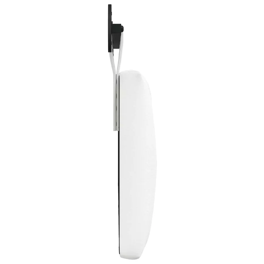Tête de lit suspendue Blanc Tissu - 6