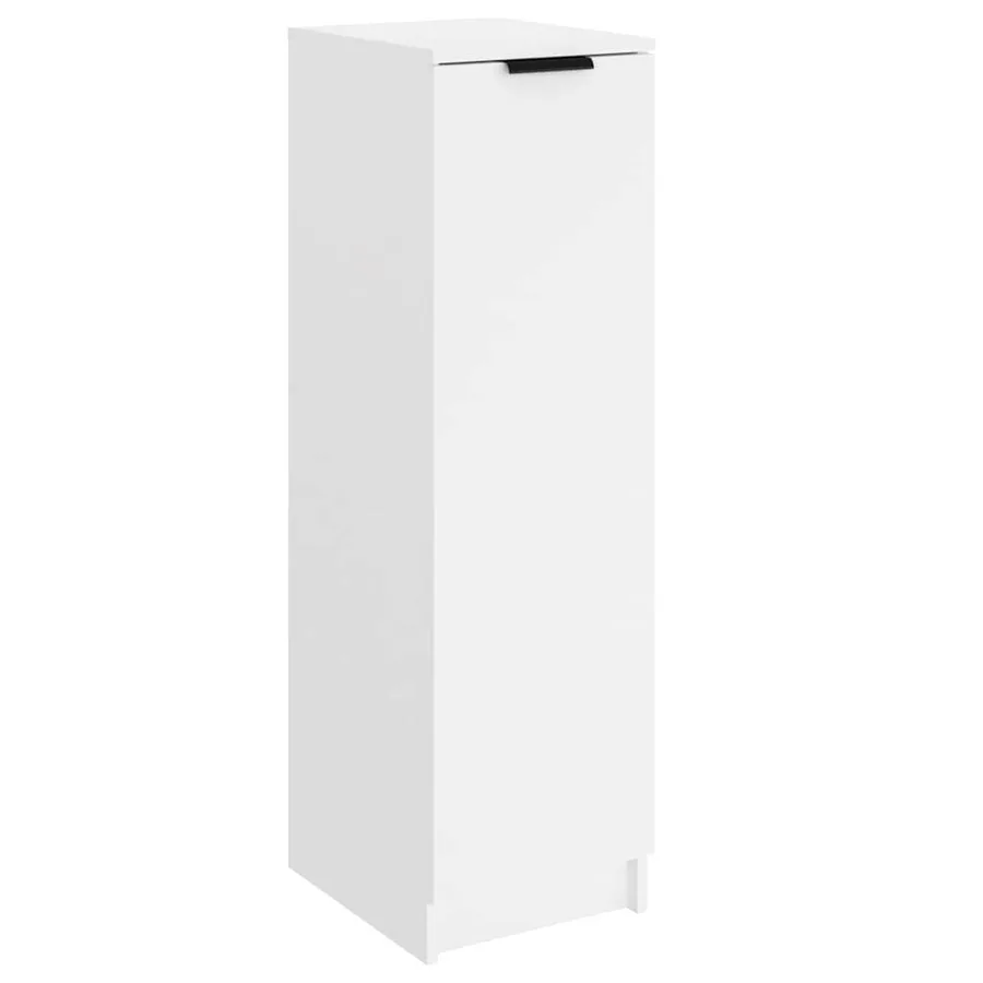 Armoire à chaussures Blanc 30x35x100 cm Bois d'ingénierie - 2