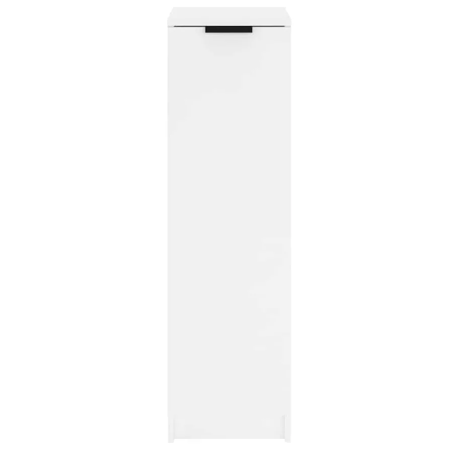 Armoire à chaussures Blanc 30x35x100 cm Bois d'ingénierie - 5