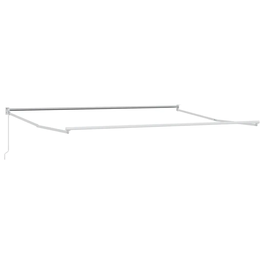 Auvent rétractable Crème 4 x 2 m 100% Polyester et Aluminium - 3