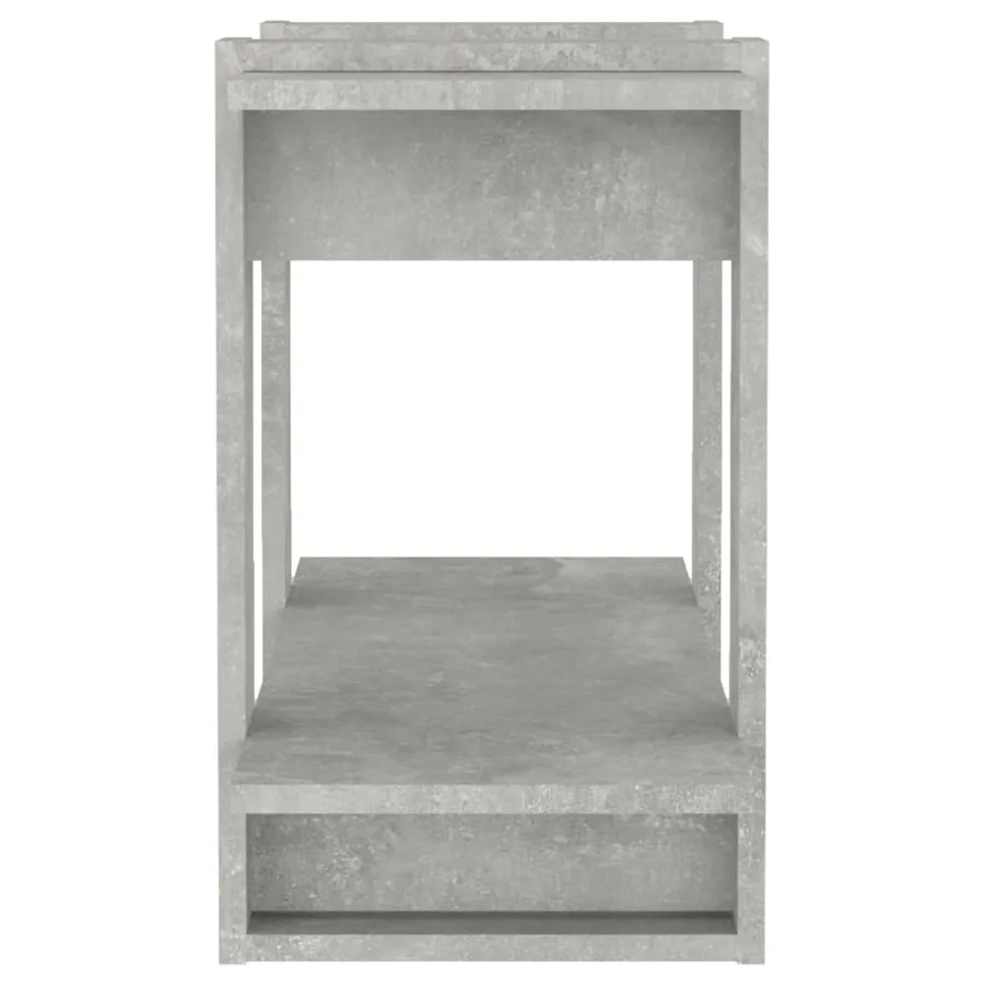 Bookcase/Room divider Concrete grey 80x30x51 cm - 6