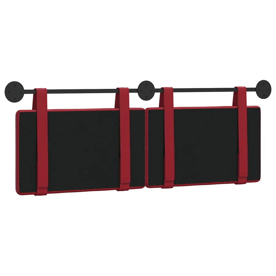 Tête de lit suspendue Bordeaux Simili cuir - 7