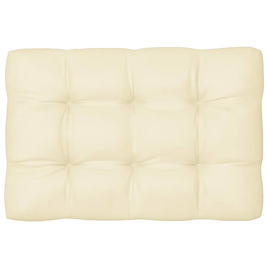 Coussins de canapé palette lot de 7 Crème - 4