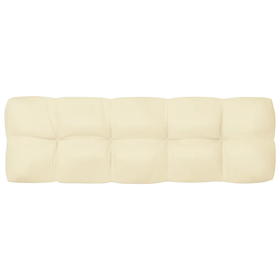 Coussins de canapé palette lot de 7 Crème - 5