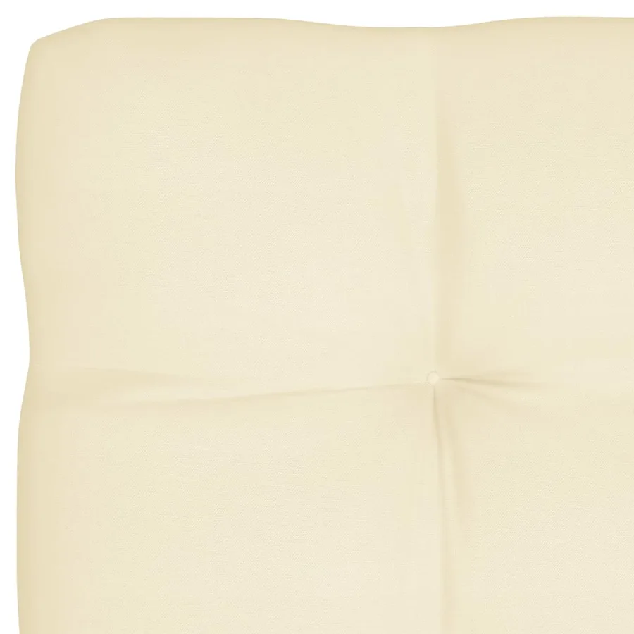 Coussins de canapé palette lot de 7 Crème - 7