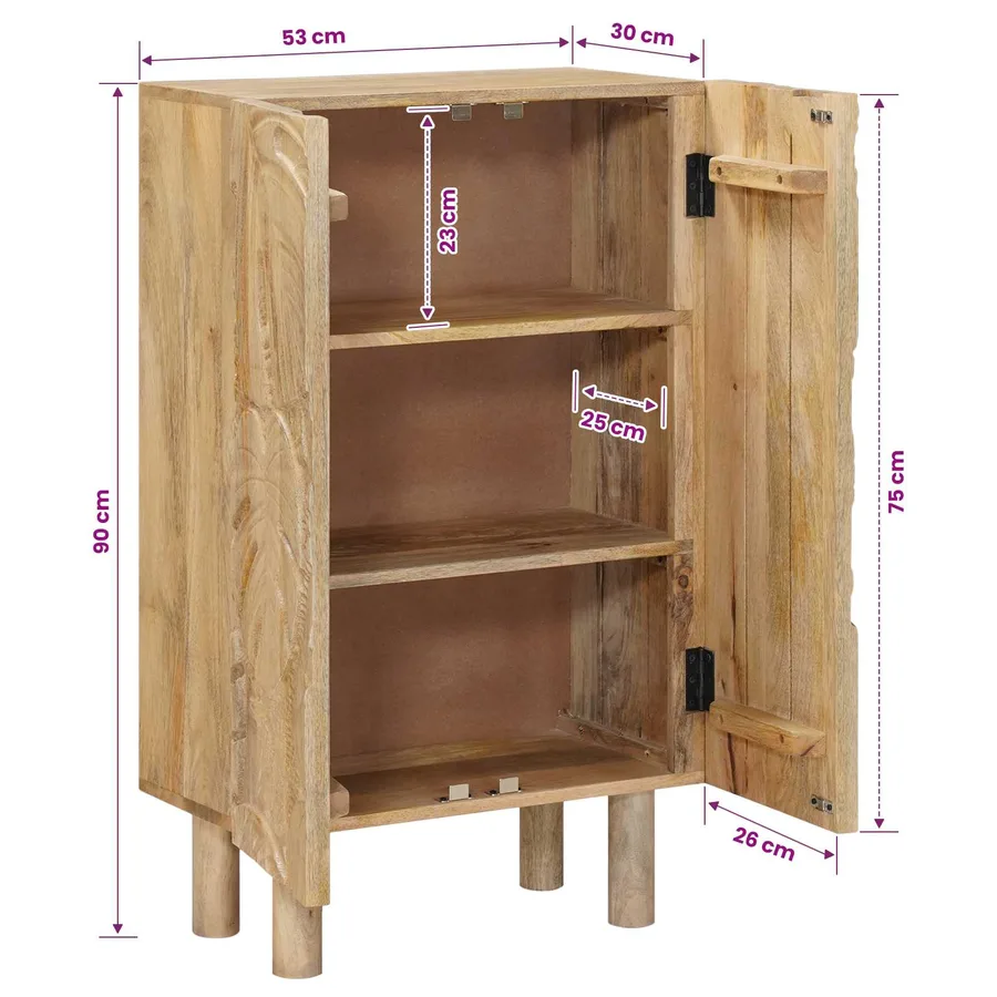 Haut Armoire 53 x 30 x 90 cm - 12