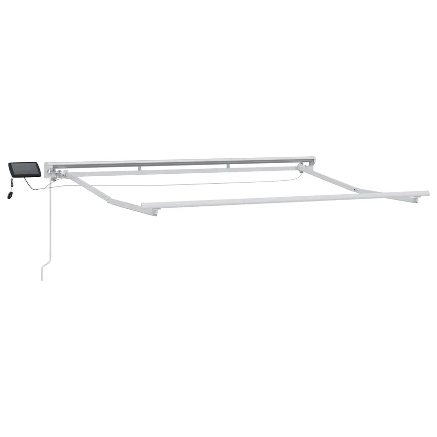 Cadre de store manuel avec LEDs 3 x 2,5 m - 4