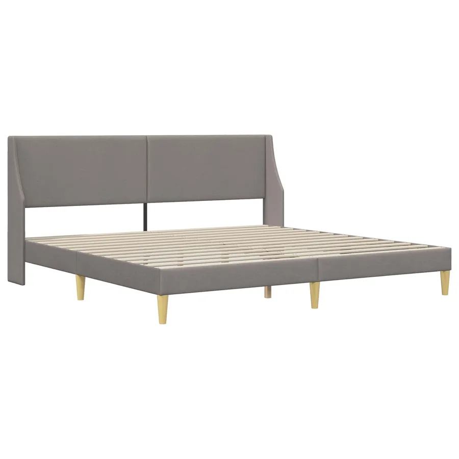Cadre de lit avec matelas avec tête de lit Polyester - 4