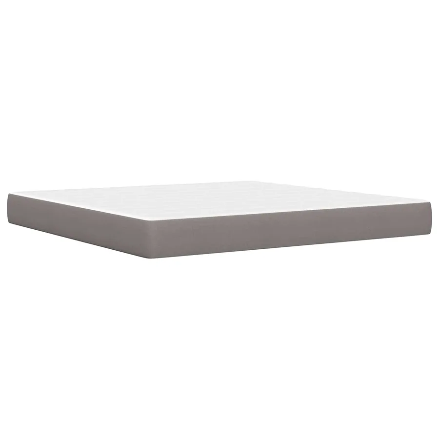 Cadre de lit avec matelas avec tête de lit Polyester - 5