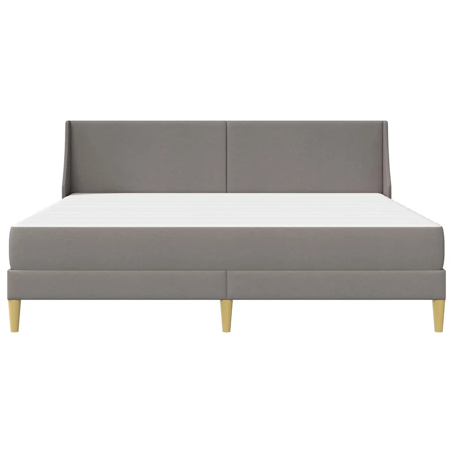 Cadre de lit avec matelas avec tête de lit Polyester - 6