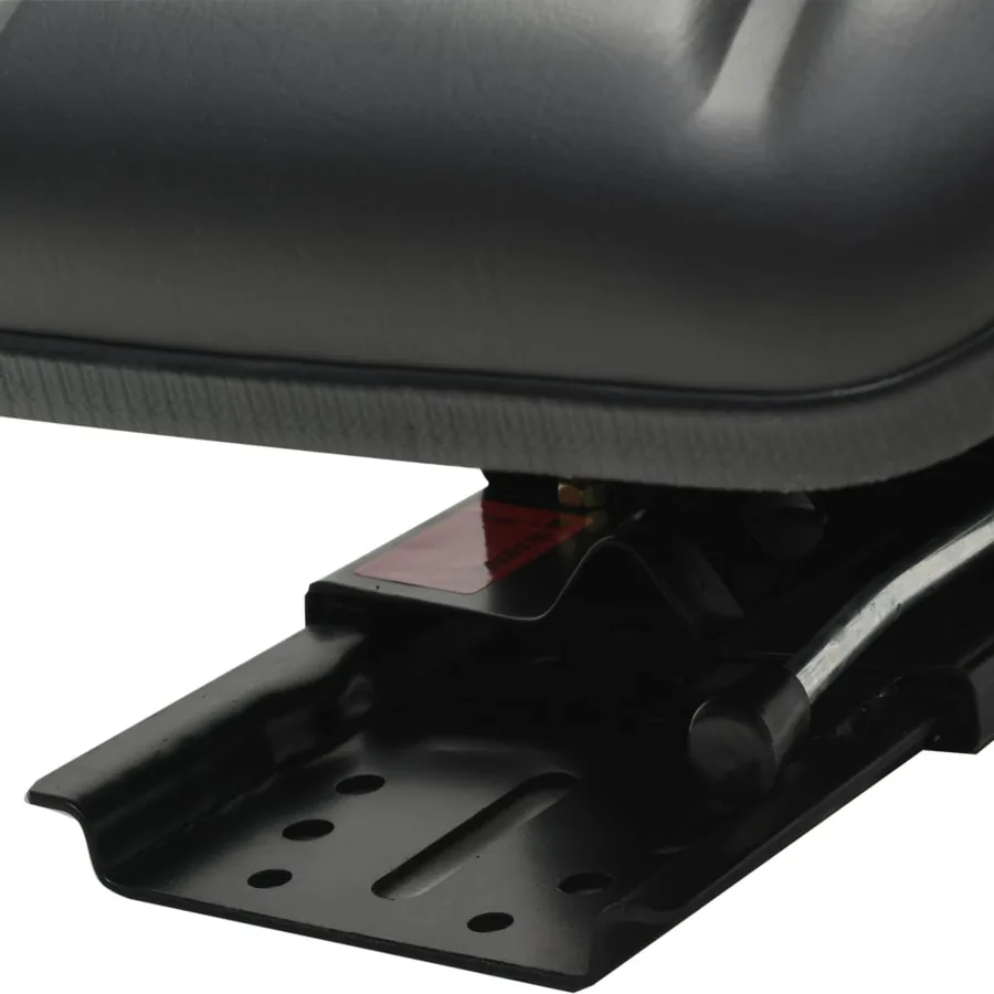 Tractor seat with suspension Black - 3