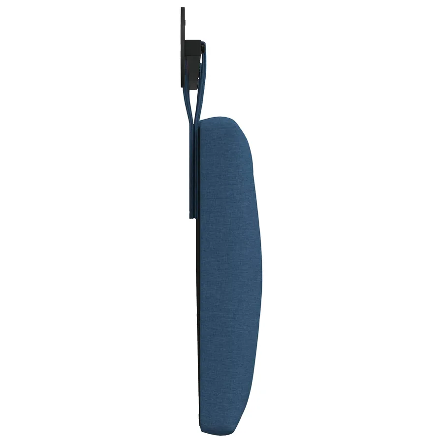 Tête de lit suspendue Bleu Tissu - 6
