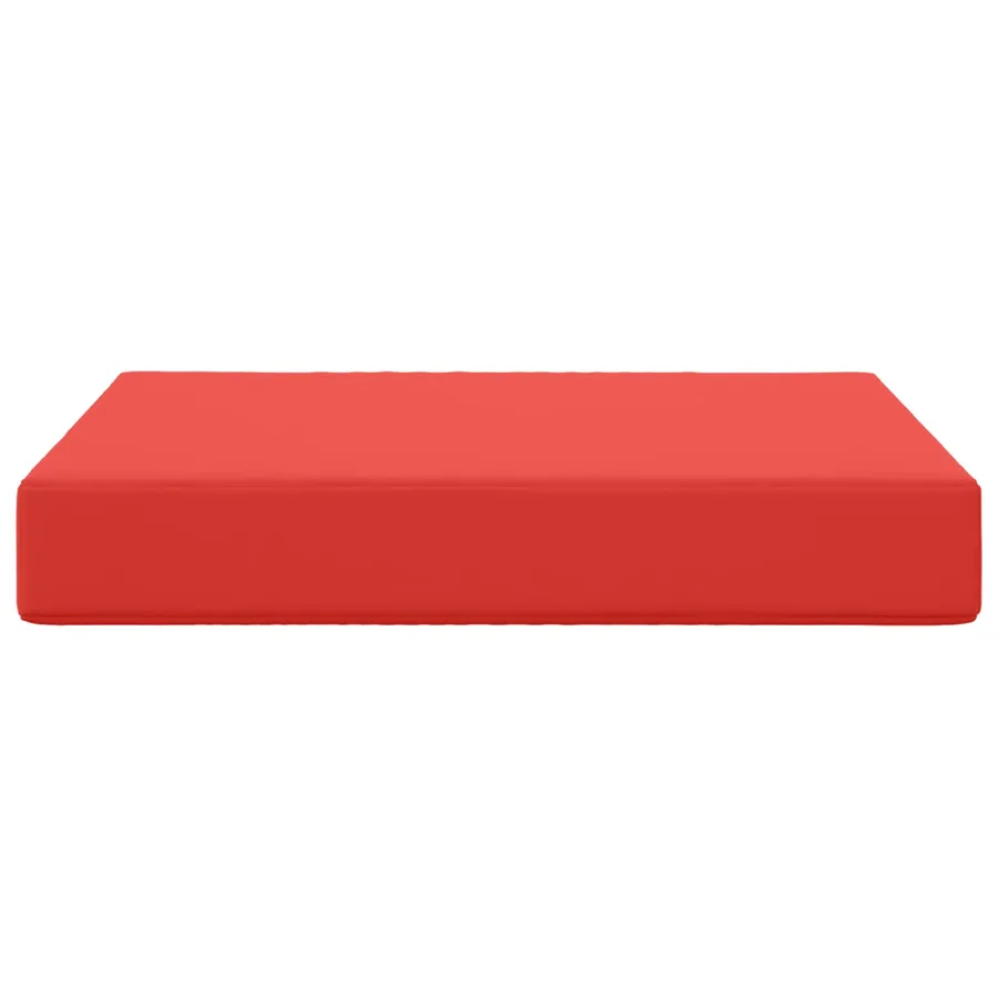Coussin de canapé d'extérieur Rouge 60 x 60 x 8 cm Polyester - 4