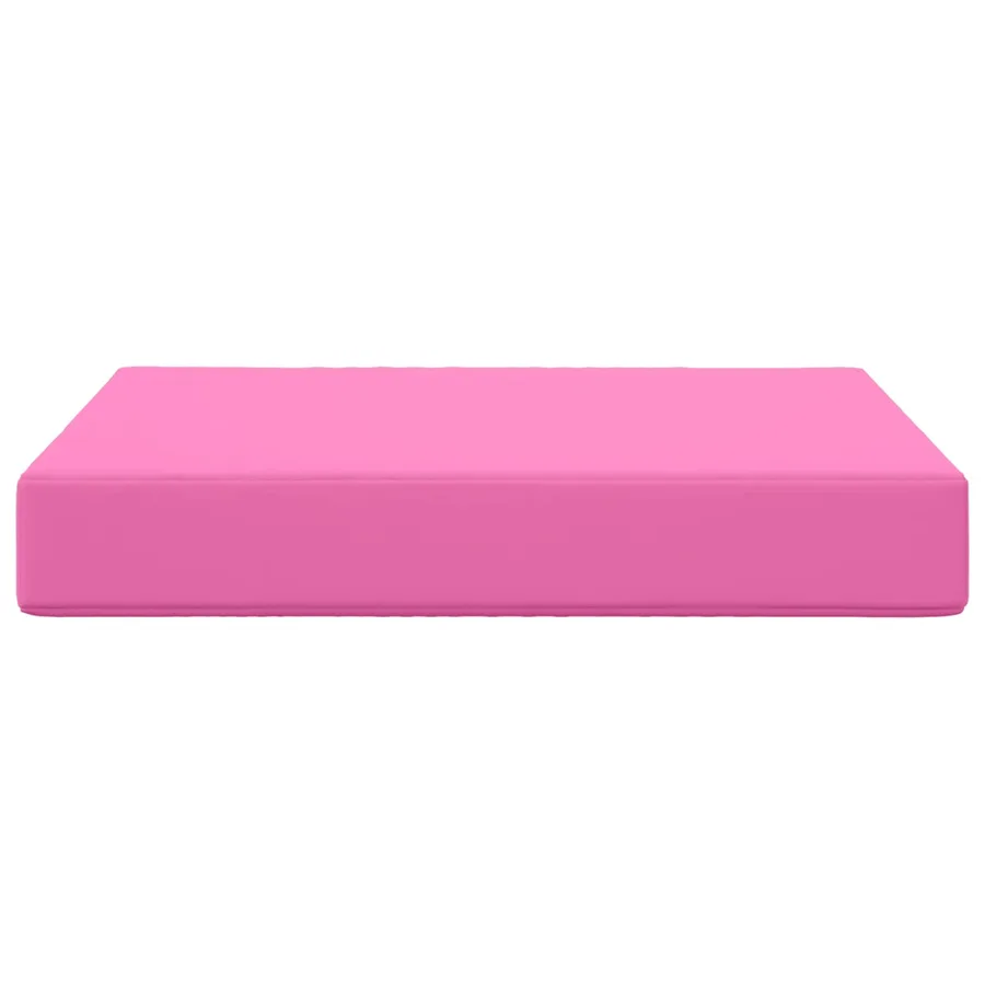 Coussin de canapé d'extérieur Rose 60 x 60 x 8 cm Polyester - 4