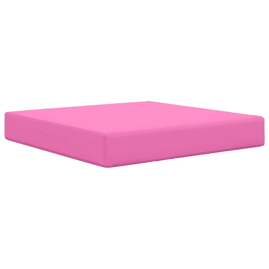 Coussin de canapé d'extérieur Rose 60 x 60 x 8 cm Polyester - 5