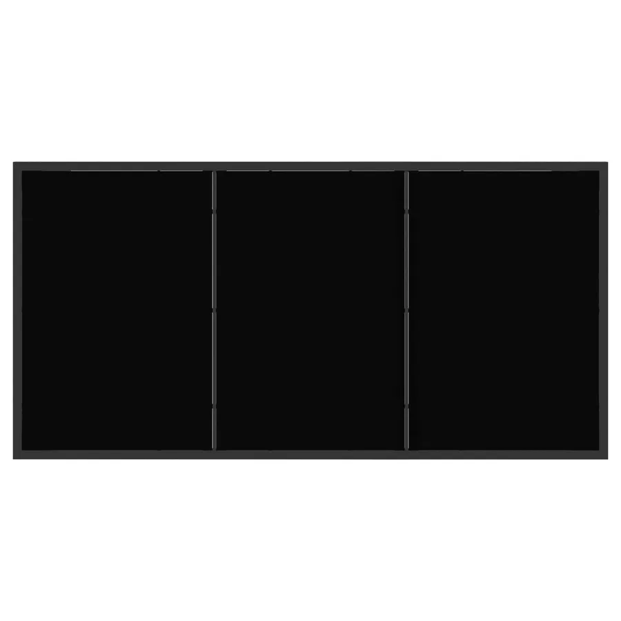 Ensemble de meubles d'extérieur 5 pcs Noir et anthracite - 6