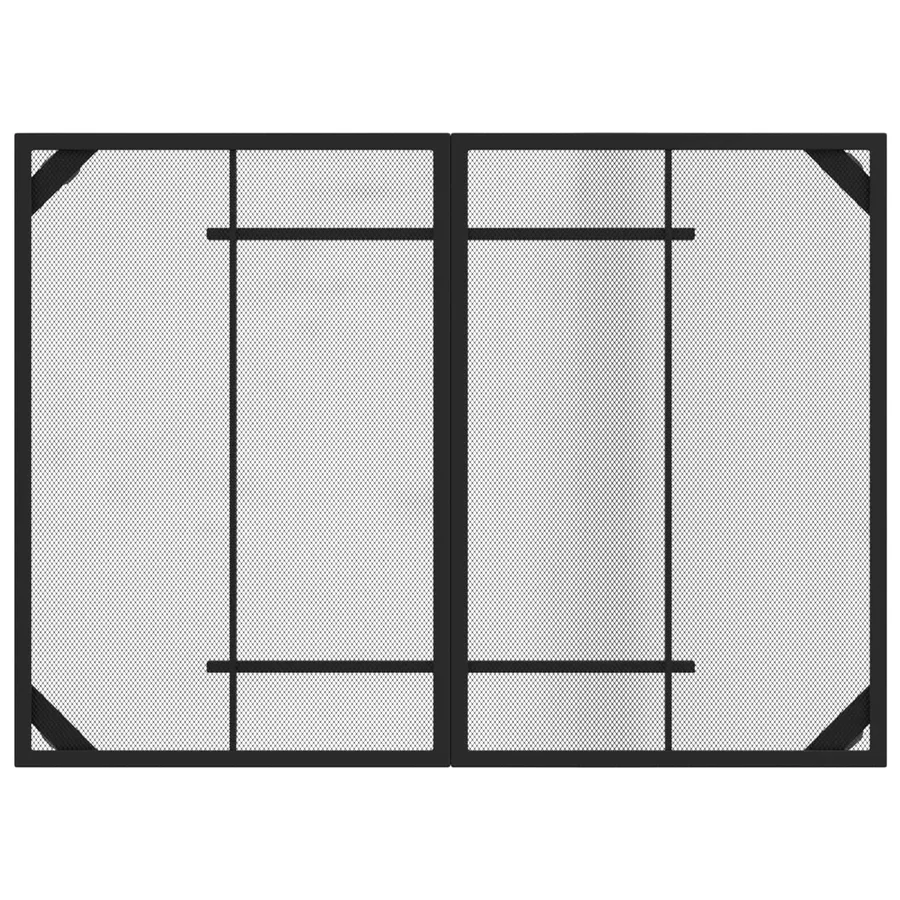 Ensemble de meubles d'extérieur 5 pcs Anthracite Fer et Acier - 6