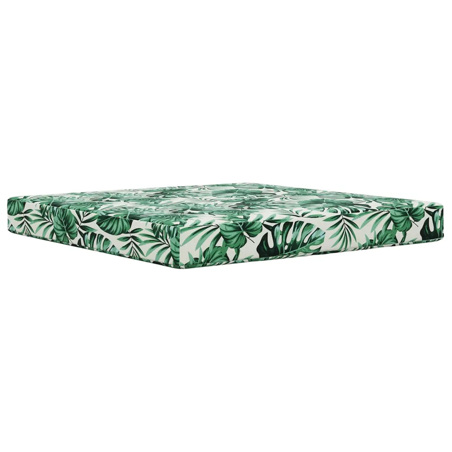 Coussin de canapé d'extérieur Motif feuille 80 x 80 x 8 cm - 2