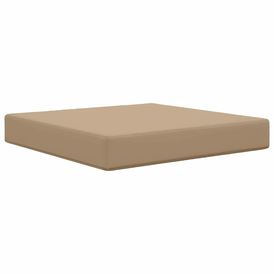 Coussin de canapé d'extérieur Taupe 60 x 60 x 8 cm Polyester - 2
