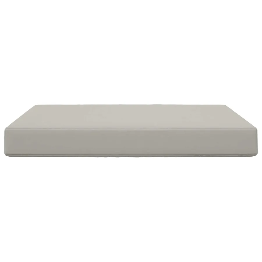 Coussin de canapé d'extérieur Gris 80 x 80 x 8 cm Polyester - 4