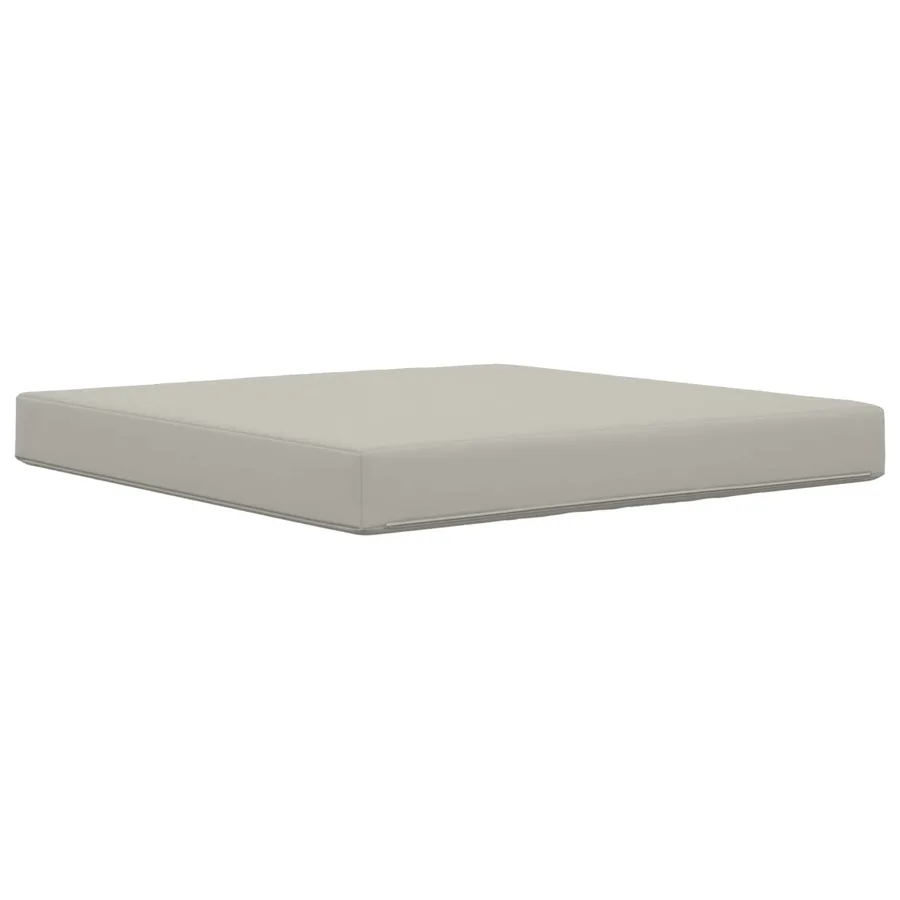 Coussin de canapé d'extérieur Gris 80 x 80 x 8 cm Polyester - 5