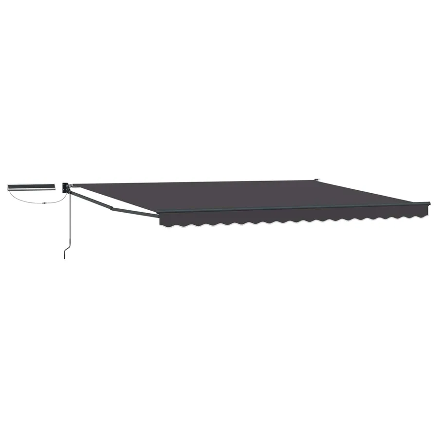 Auvent rétractable électrique Anthracite 4,5 × 3 m - 2