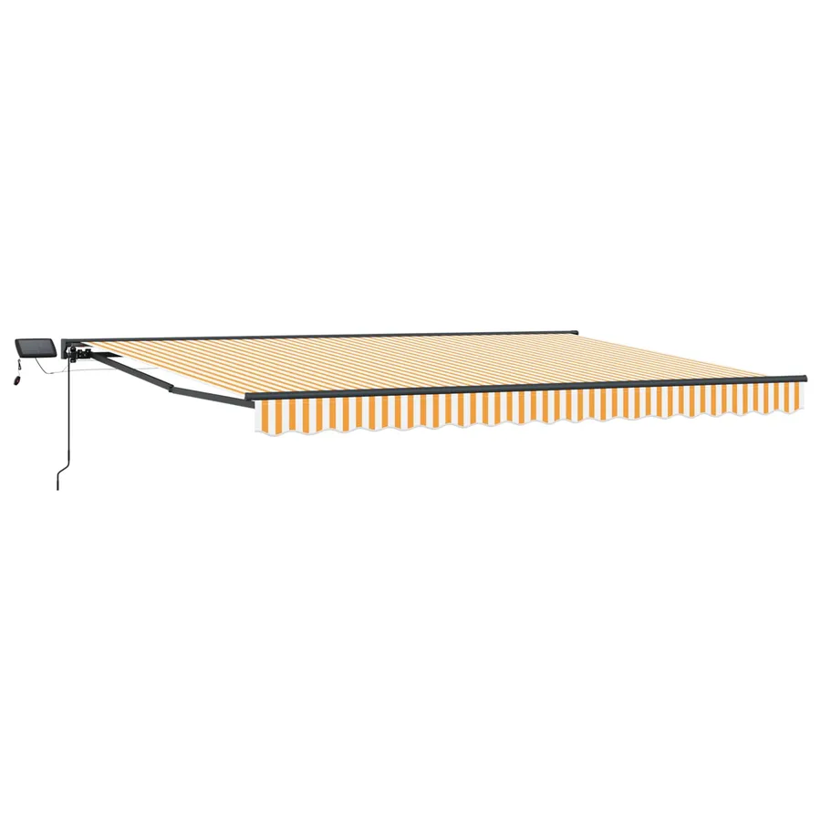 Cadre de store manuel avec LEDs 5 × 3,5 m - 2