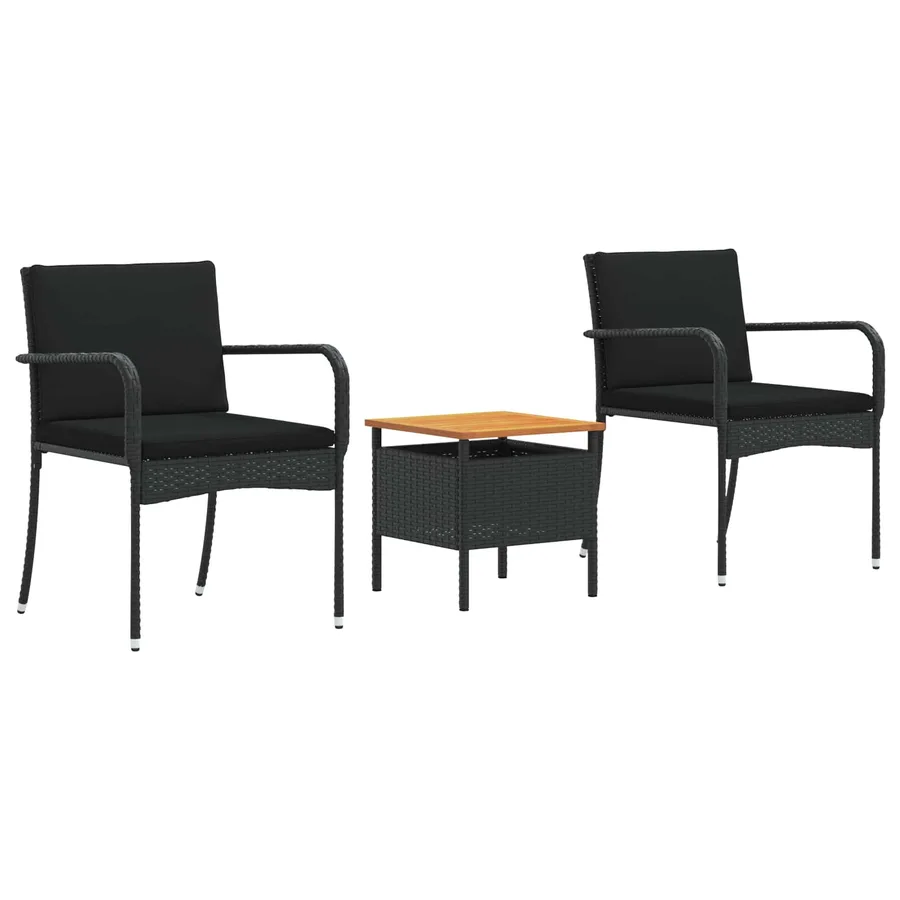 Ensemble de jardin avec coussin acier - 2