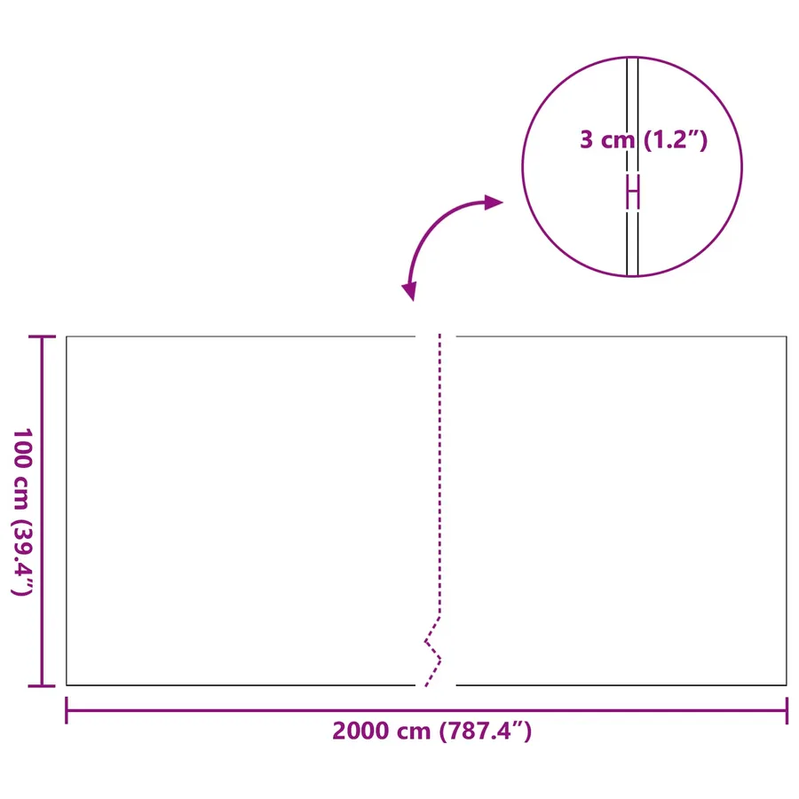 Gazon artificiel PP & PE - 10