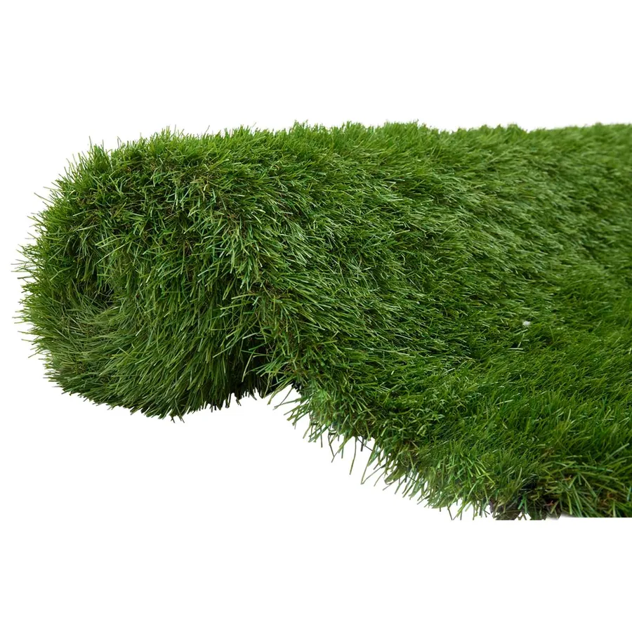 Gazon artificiel Vert 1 x 8 m / 50 mm PP & PE - 2