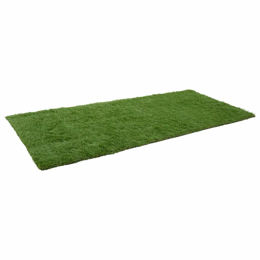 Gazon artificiel Vert 1 x 8 m / 50 mm PP & PE - 4