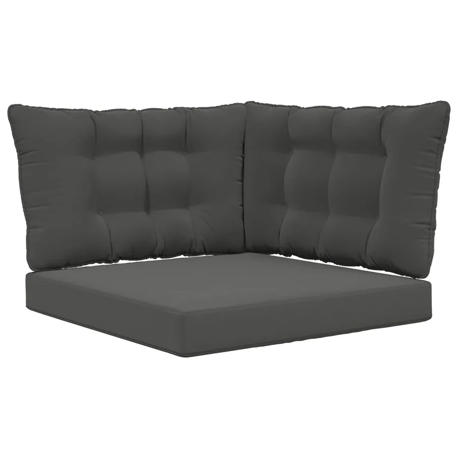 Coussin de canapé d'extérieur Polyester Anthracite - 2