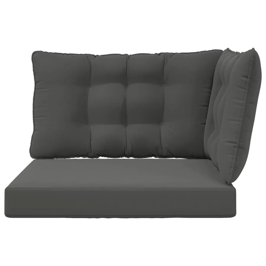 Coussin de canapé d'extérieur Polyester Anthracite - 6