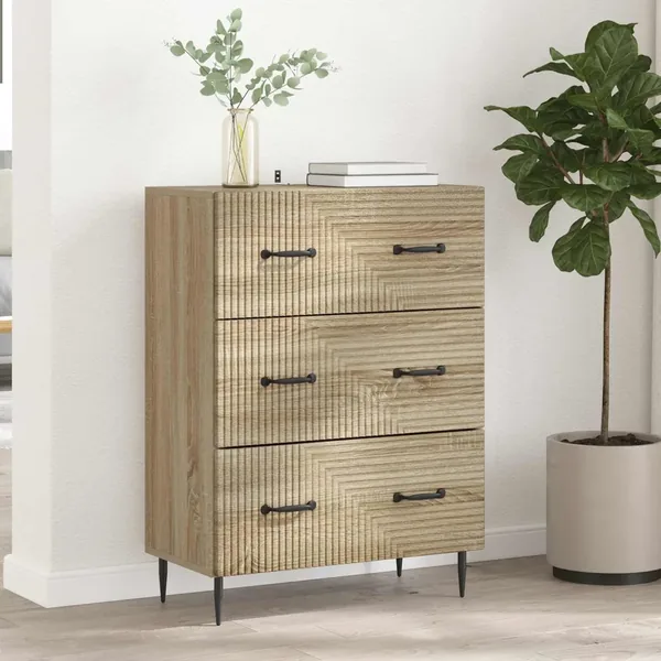 Armoire à tiroirs Chêne Sonoma 66 x 34,5 x 89,5 cm