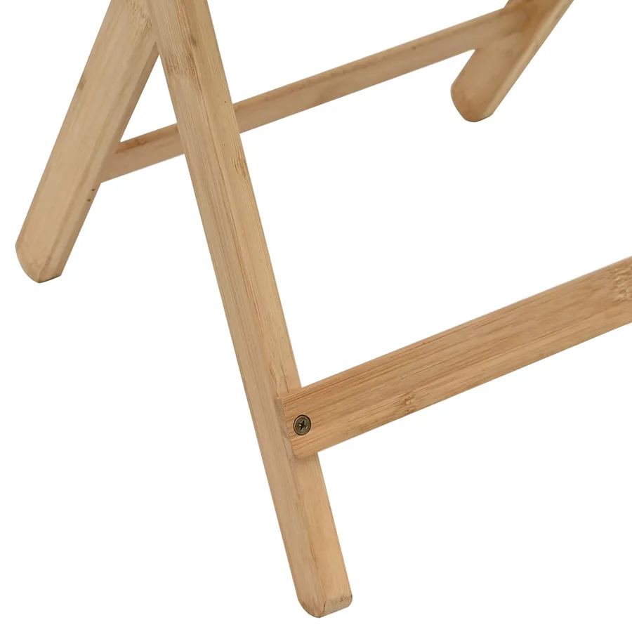 Table de cuisine Naturel 40 x 30 x 53,5 cm Bambou - 10