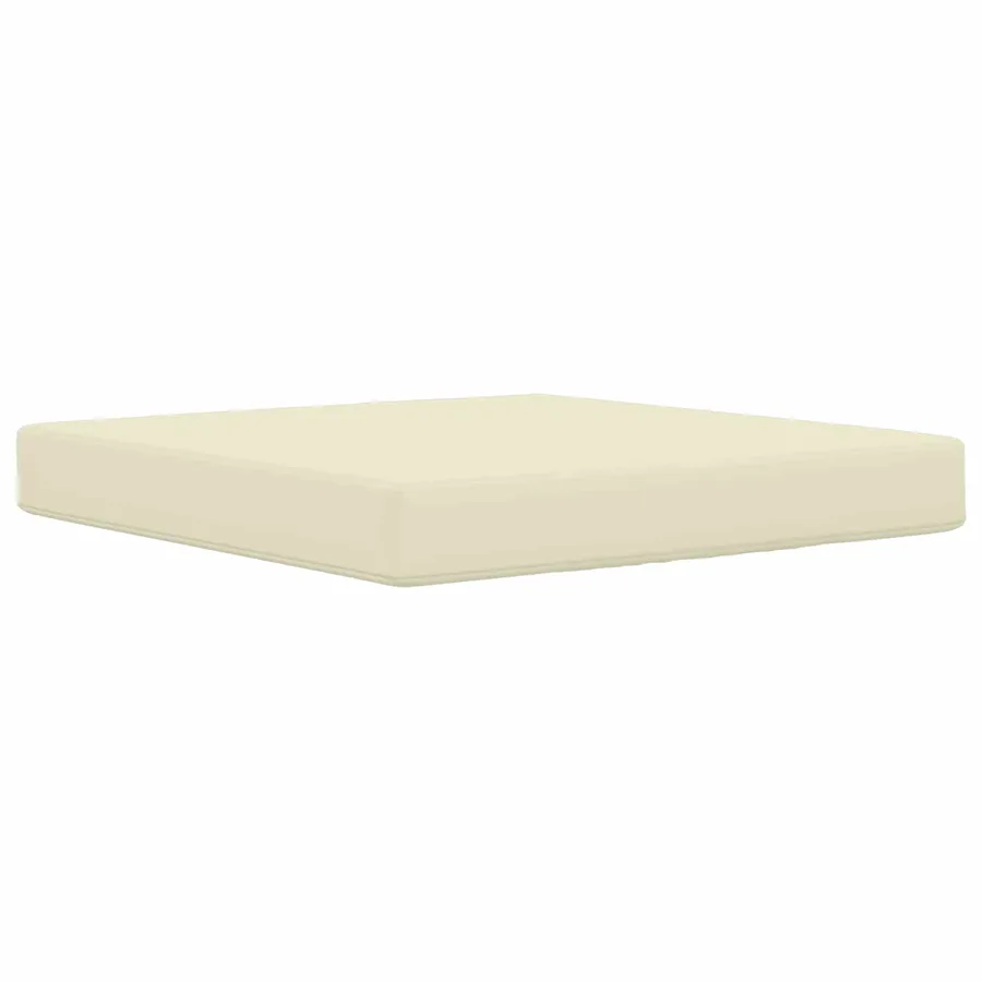 Coussin de canapé d'extérieur Polyester Crème 80 x 43 x 10 cm - 4