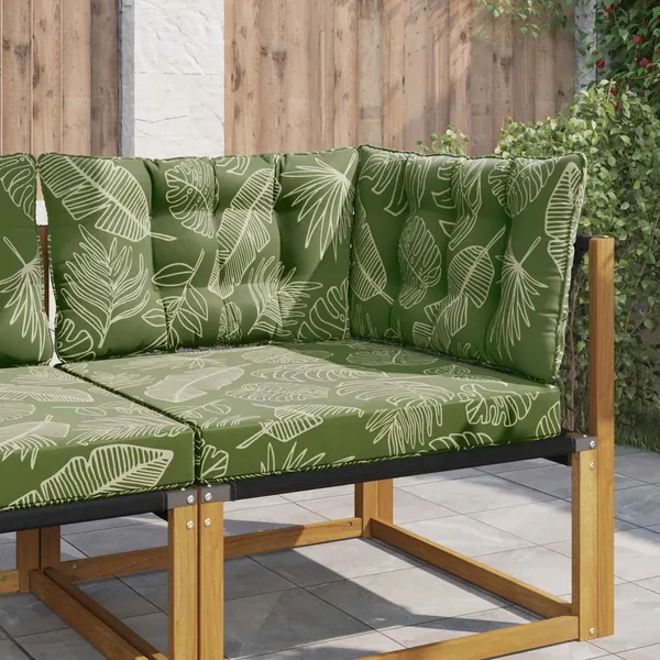 Coussin de canapé d'extérieur Polyester Modèle feuille
