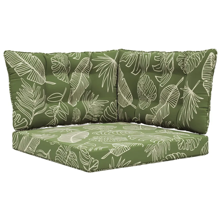 Coussin de canapé d'extérieur Polyester Modèle feuille - 2