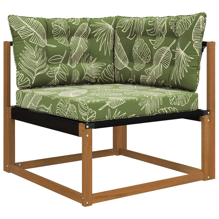 Coussin de canapé d'extérieur Polyester Modèle feuille - 3