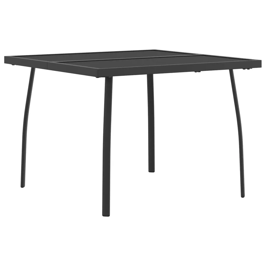 Ensemble de meubles d'extérieur 3 pcs Anthracite Fer et Acier - 5