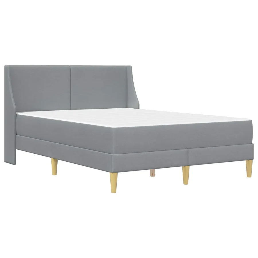 Cadre de lit avec matelas avec tête de lit Polyester - 3