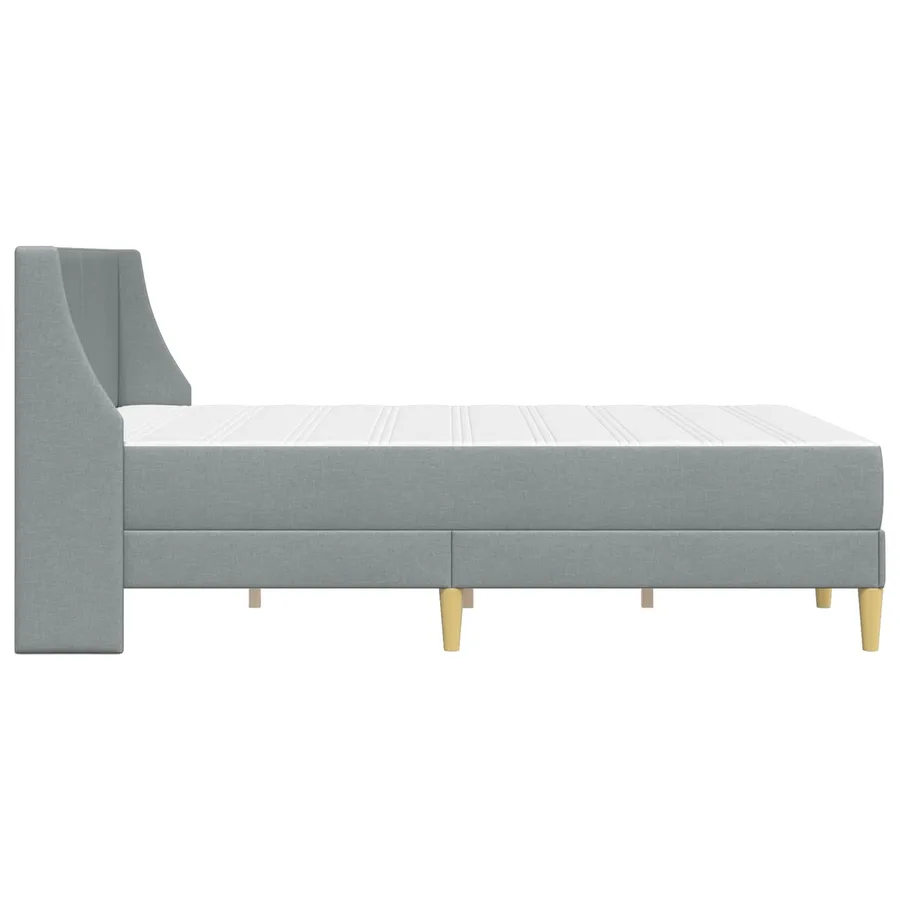 Cadre de lit avec matelas avec tête de lit Polyester - 7