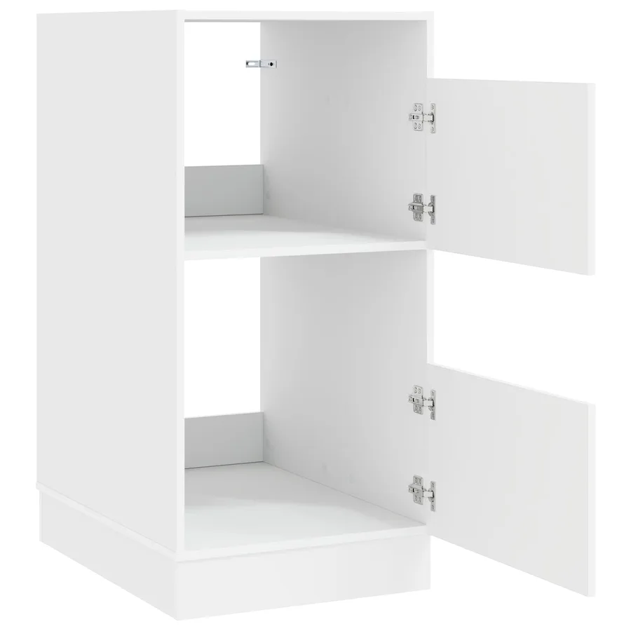 Armoire à Laver Blanc 50 x 68 x 102 cm Bois d'ingénierie - 5