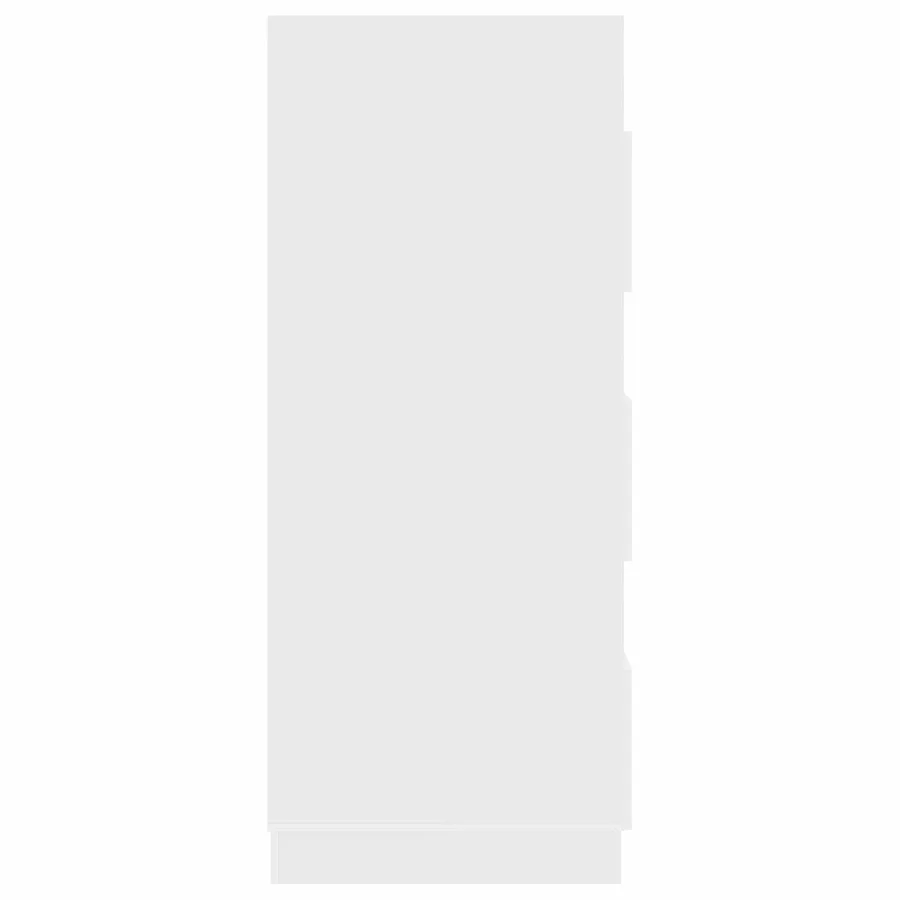 Armoire à Laver avec stockage Blanc Bois d'ingénierie - 7