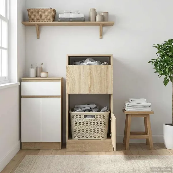 Armoire à Laver Sonoma 50 x 68 x 102 cm Bois d'ingénierie