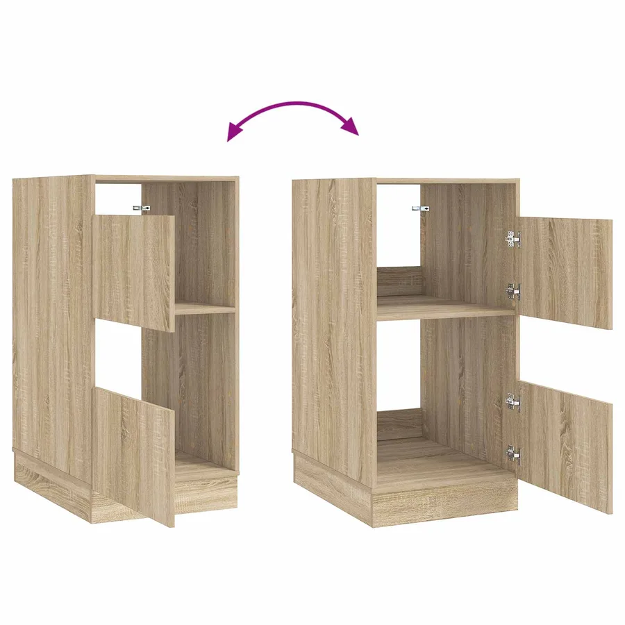 Armoire à Laver Sonoma 50 x 68 x 102 cm Bois d'ingénierie - 10